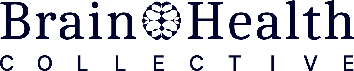BHC horizontal logo — navy on white